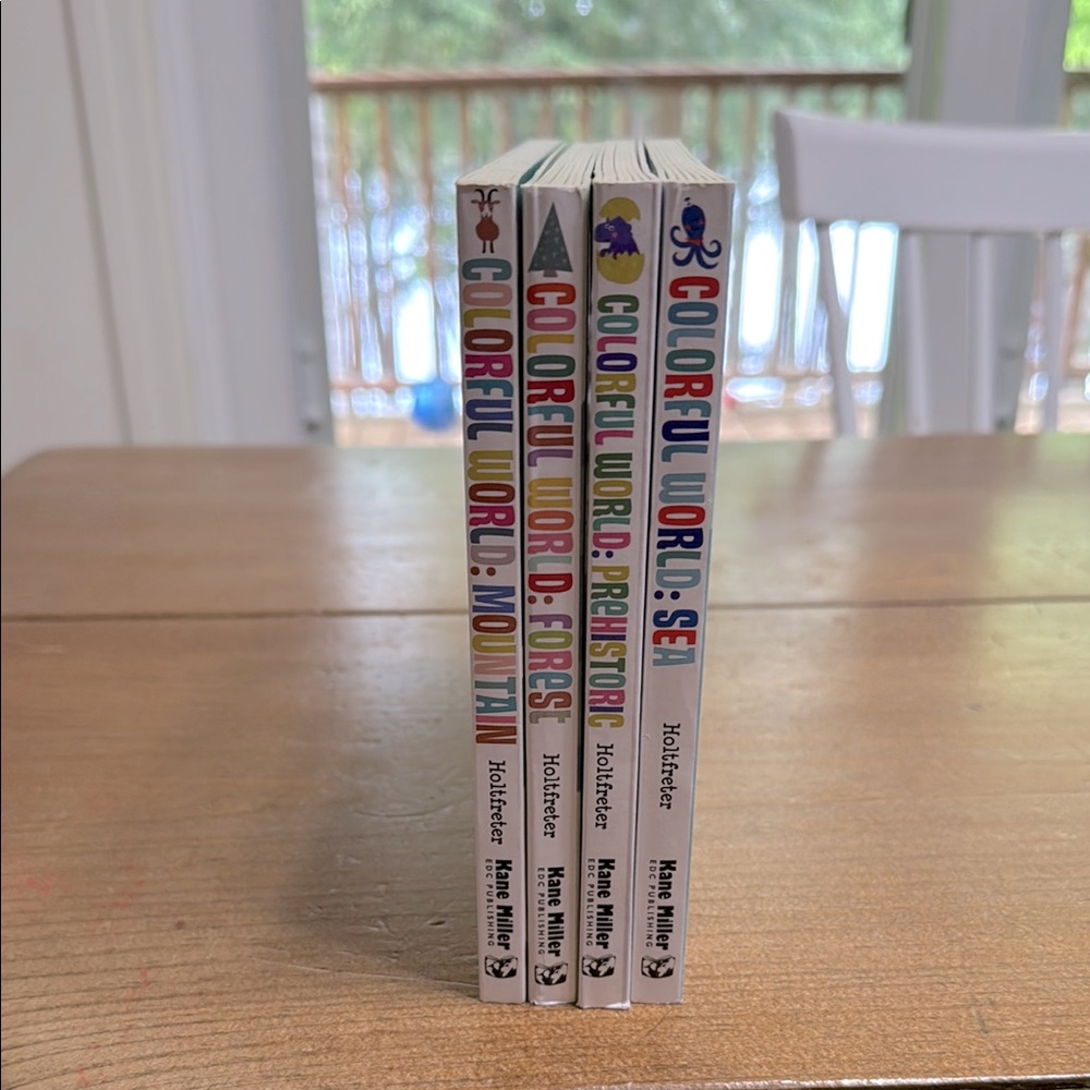 Colorful World Board Book Set (4 Books)